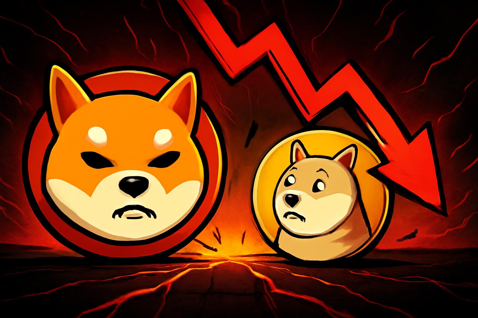 预测：柴犬币和狗狗币在长期内可能下跌50%或更多