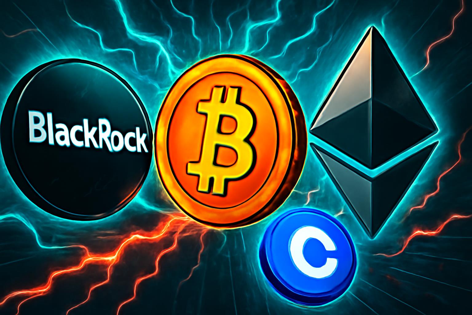 贝莱德从 Coinbase 转出 $264M 的 BTC 与 ETH