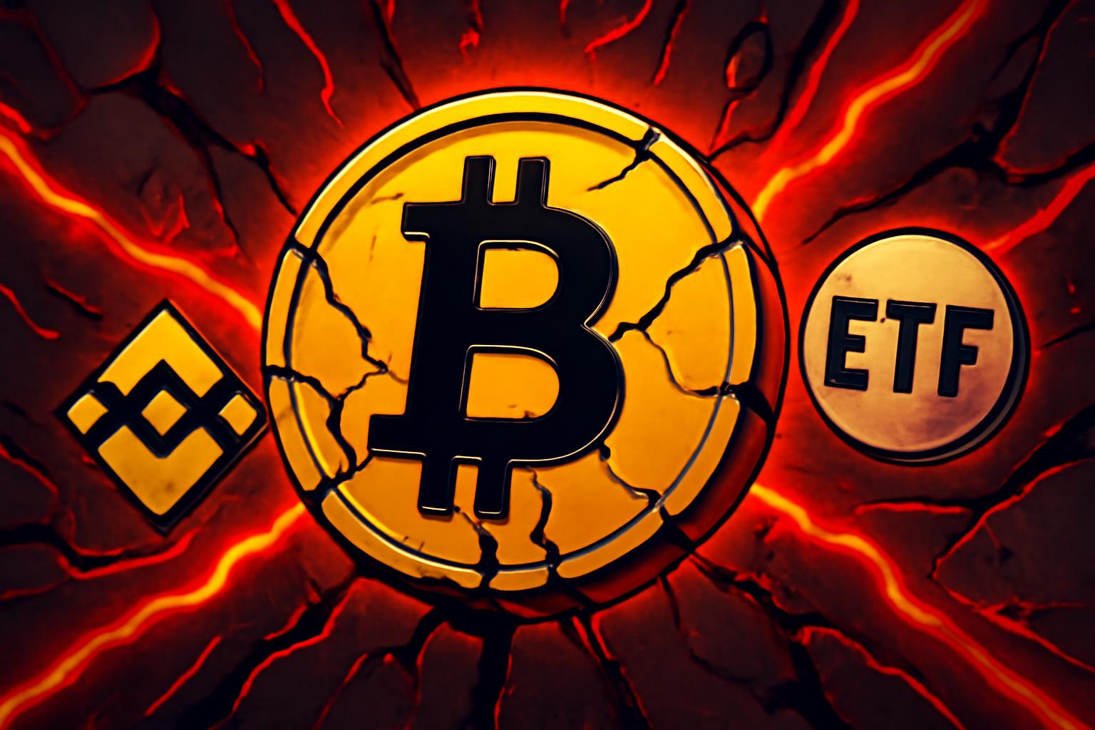 比特币市场深度下降，衍生品流动性收缩，ETF成交量下降