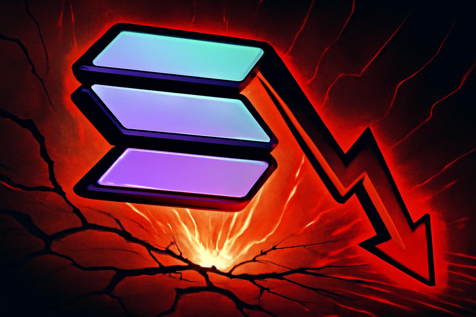 Solana 在 ATH 高点下跌 68%，验证者大规模离场