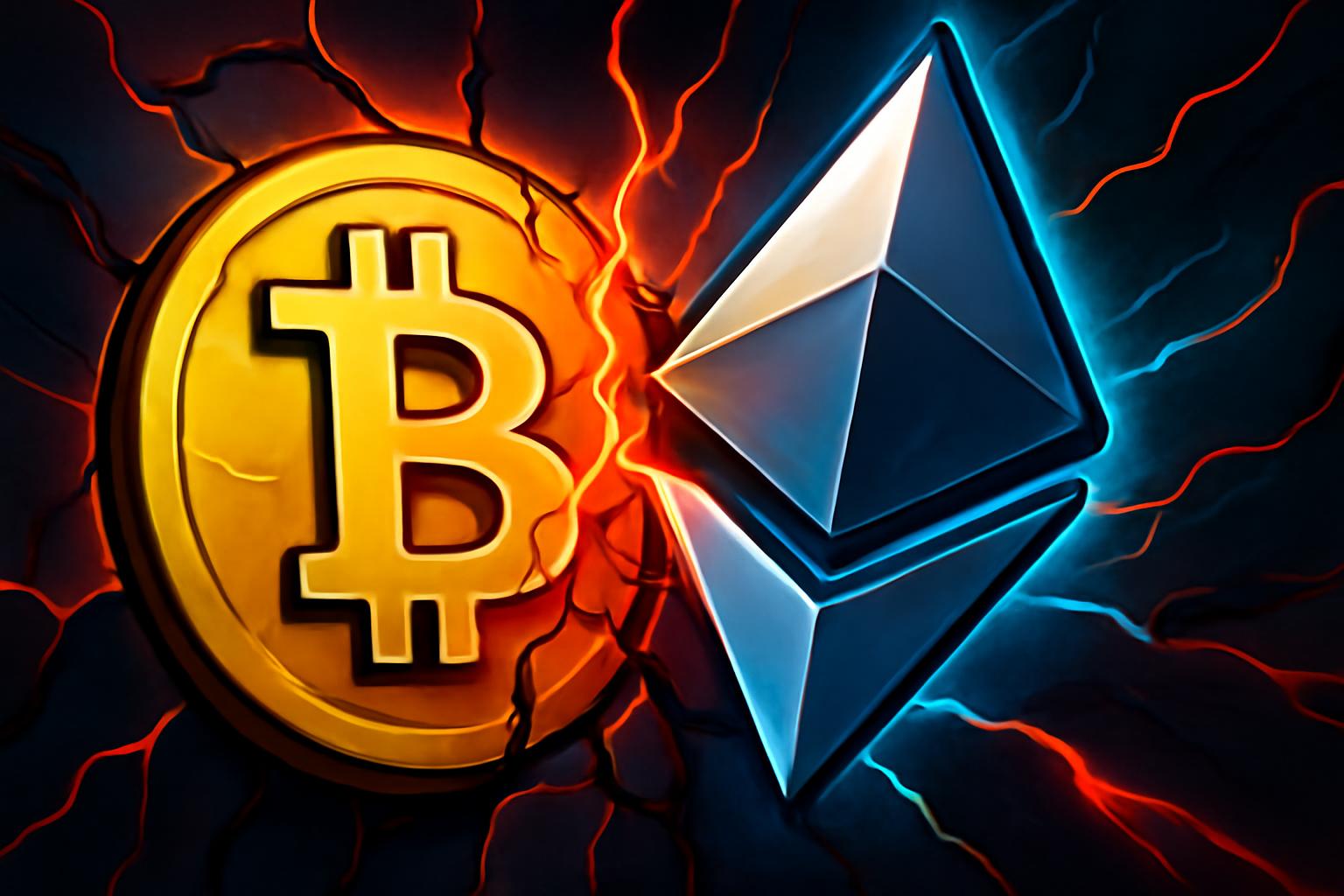 比特币与以太坊 ETF 资金流动:BTC 与 ETH 的混合资金流入与流出