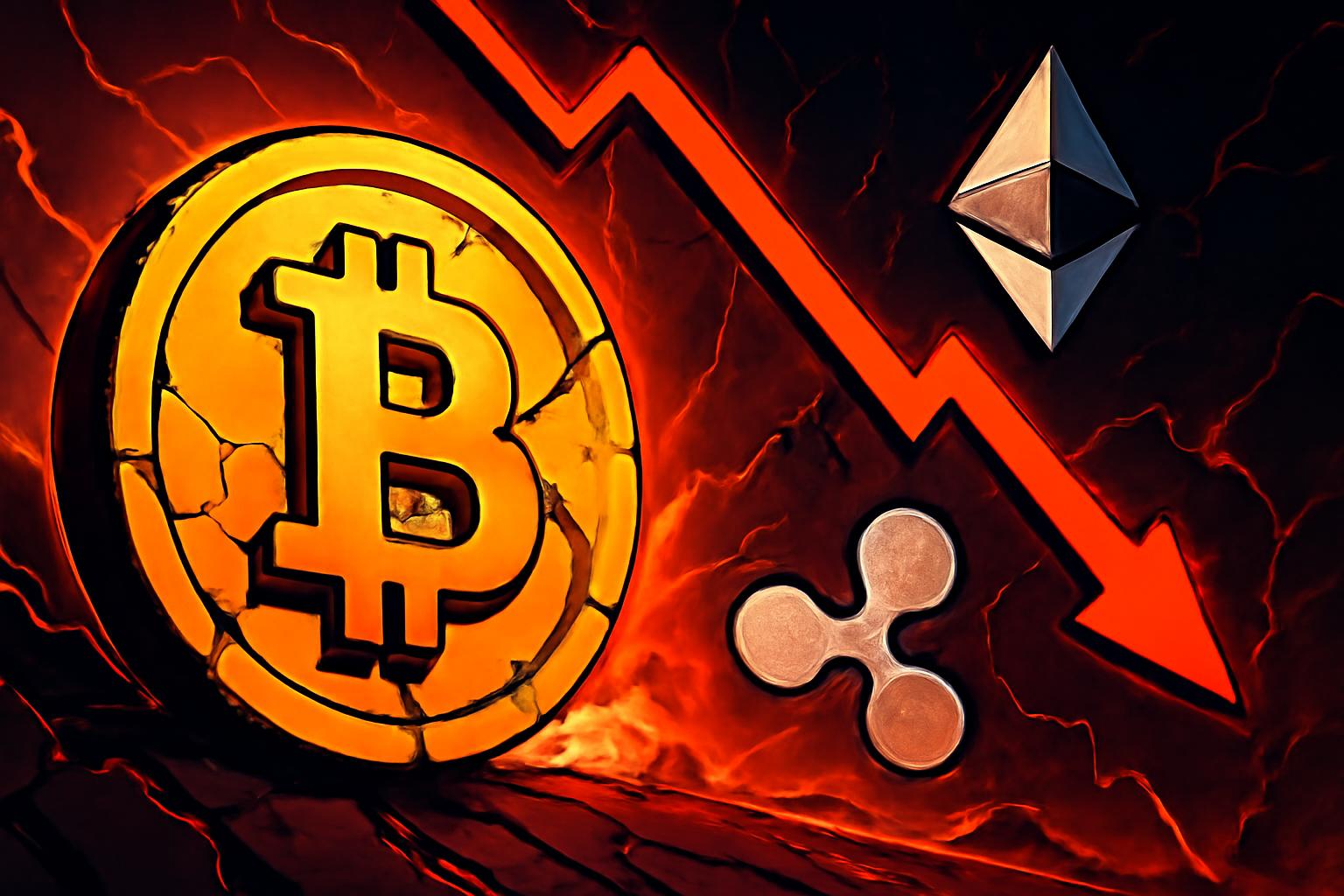 全球不确定性下，加密市场下滑，比特币跌破$72K