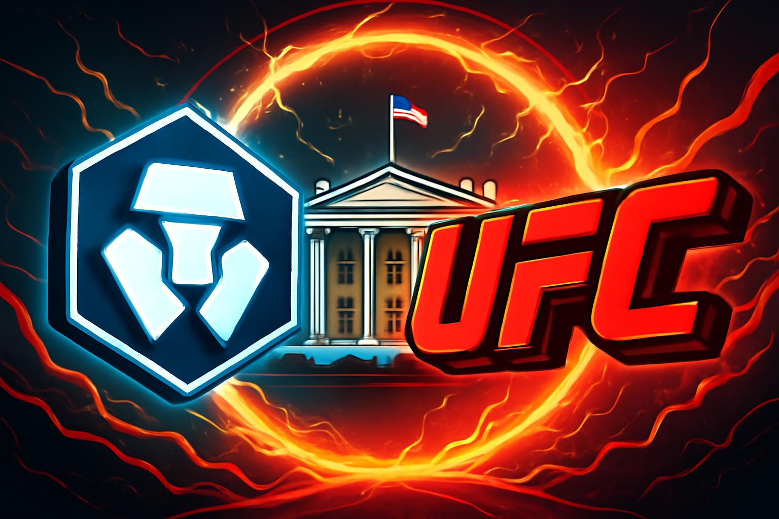Crypto.com 将赞助 UFC Fight Night 于 White House 草坪，提供 $1M CRO 奖金