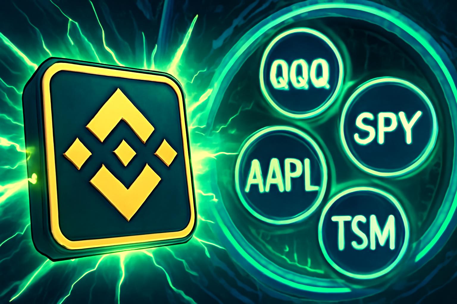 币安推出对QQQ、SPY、AAPL和TSM的10倍杠杆永续合约