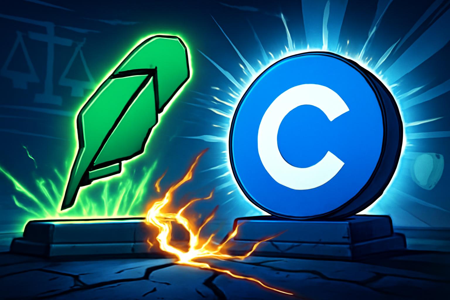 Robinhood 银行存款达到 $1.5B，在监管环境下对 Coinbase 施压