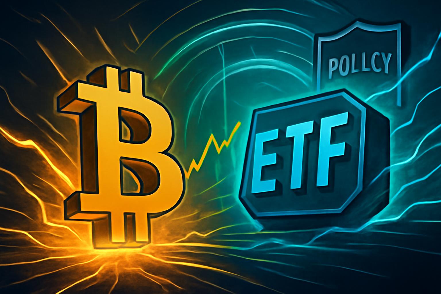 比特币抢先美联储:ETF 推动价格动态的前瞻性