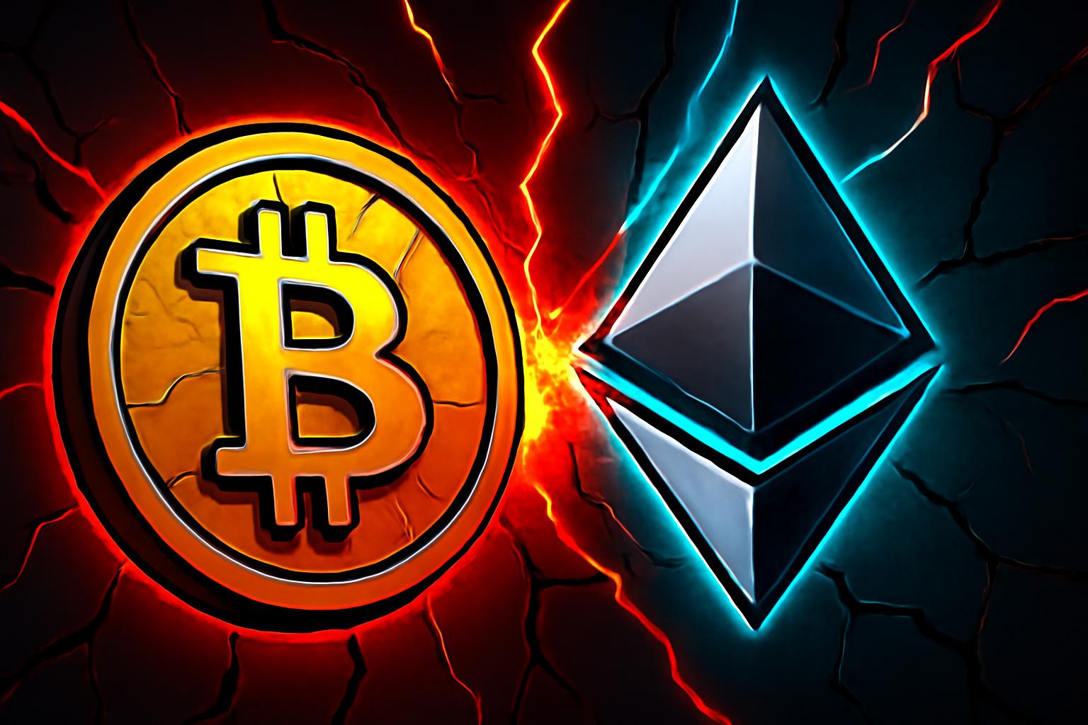 极端恐惧中的比特币与以太坊趋势,谨慎警示