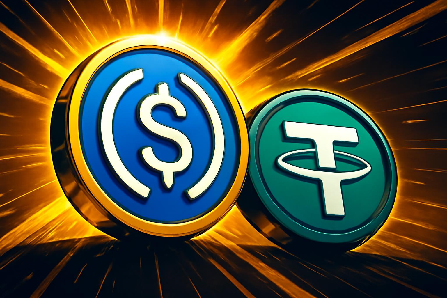 稳定币市场达到3150亿美元,USDC 超越 Tether