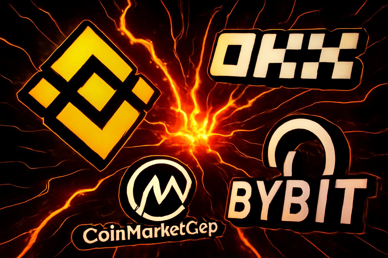 CoinMarketCap 报告：衍生品驱动顶级平台上的加密货币交易活动