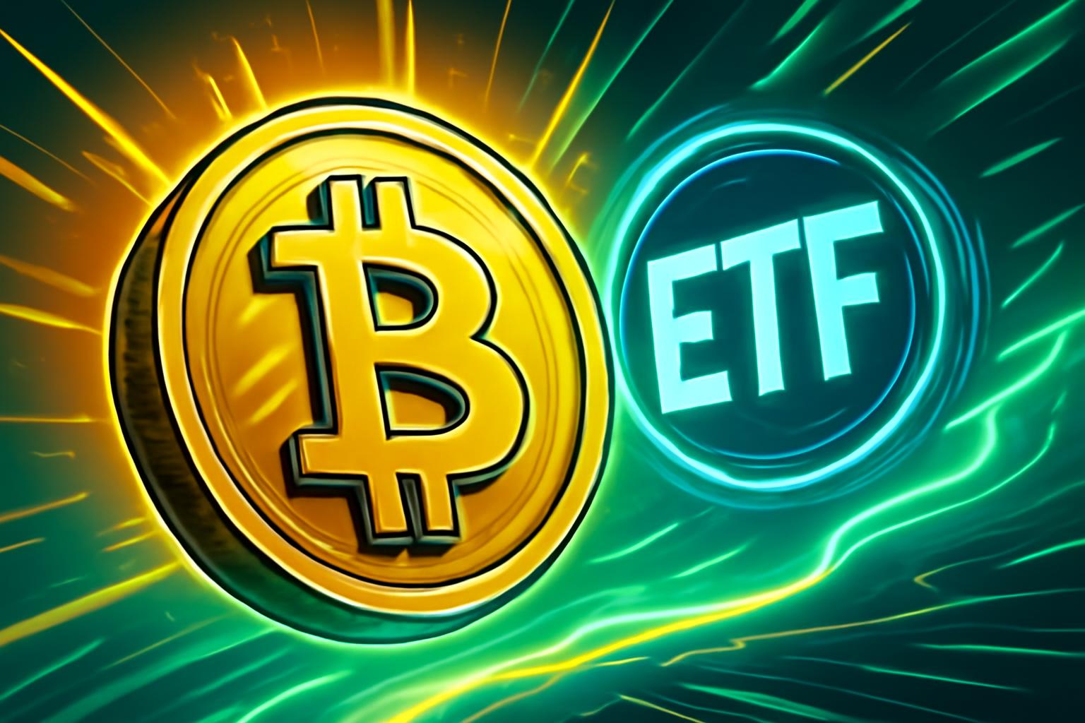 特朗普最后通牒之际，比特币上涨，ETF 资金流入传递投资势头