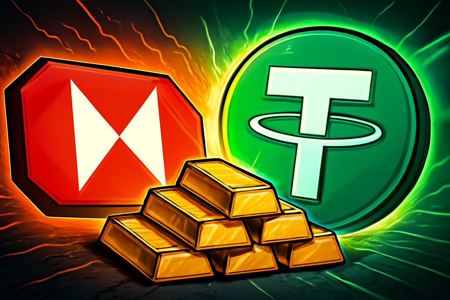 汇丰交易员跳槽至 Tether，打造全球黄金交易台