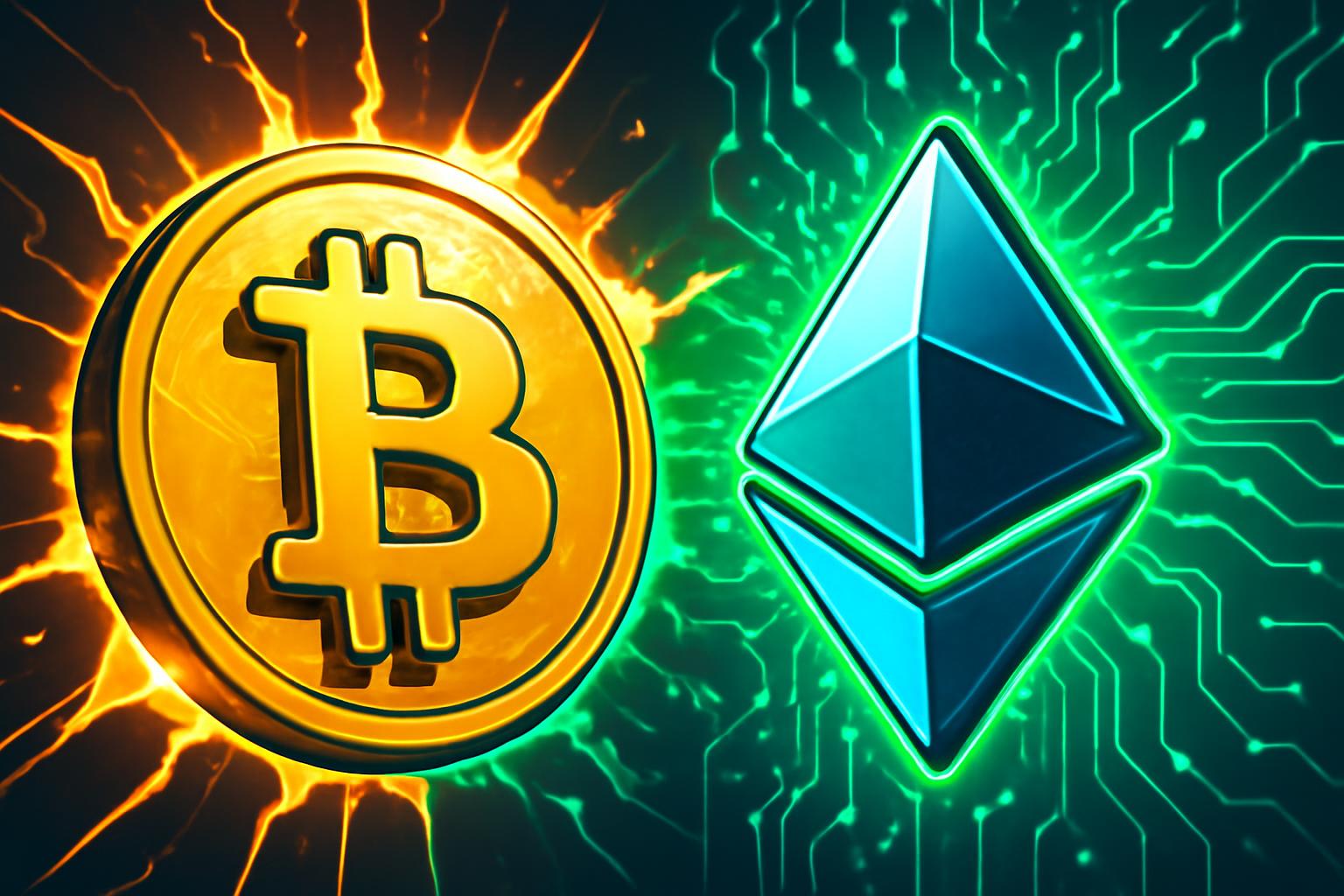 比特币在社交主导地位方面领先,以太坊在 AI 搜索量方面领先