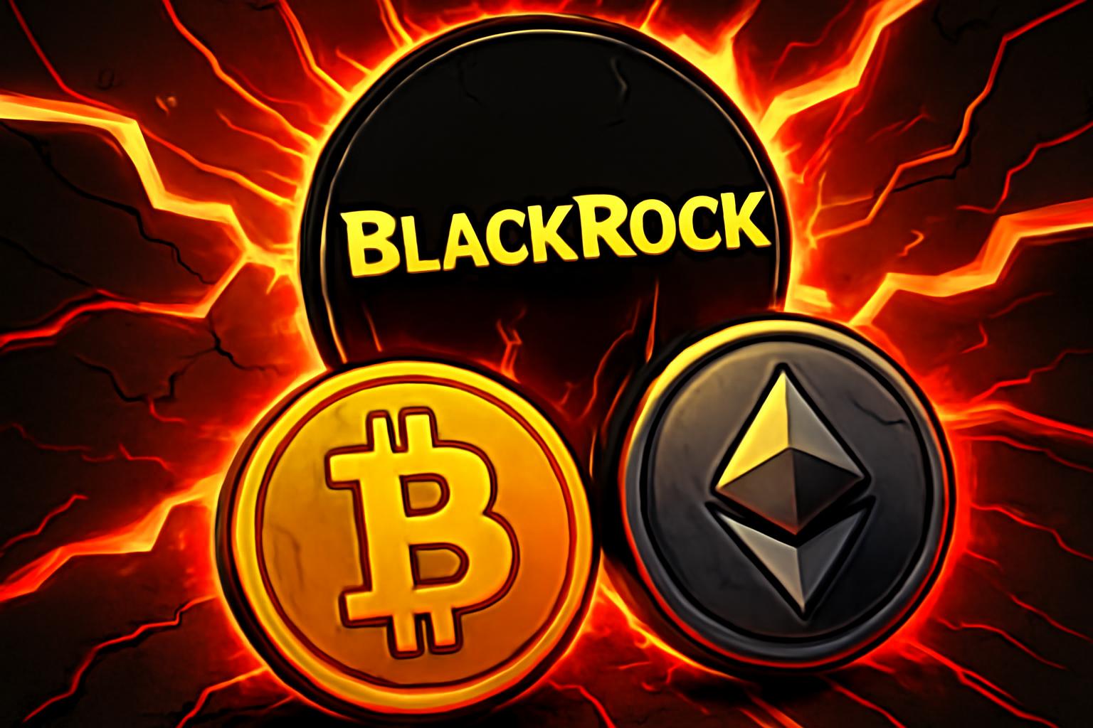 贝莱德从Coinbase Prime提取2,607 BTC和28,391 ETH