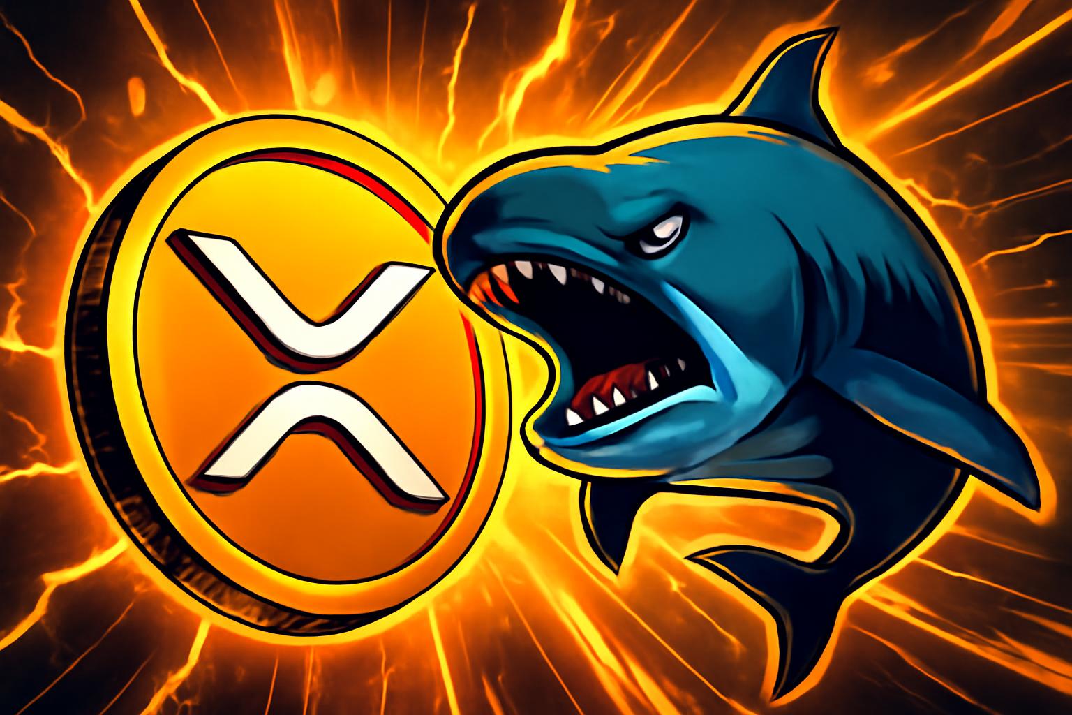 XRP 价格面临关键流动性墙，巨鲸持续囤积