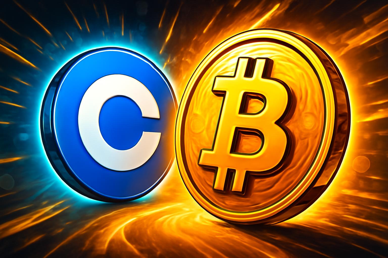 Coinbase 股价因 Schwab 新闻而上涨，比特币回升提振 COIN