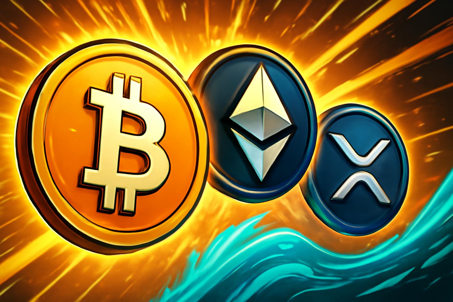 比特币价格突破$70,000，ETH 与 XRP 上涨