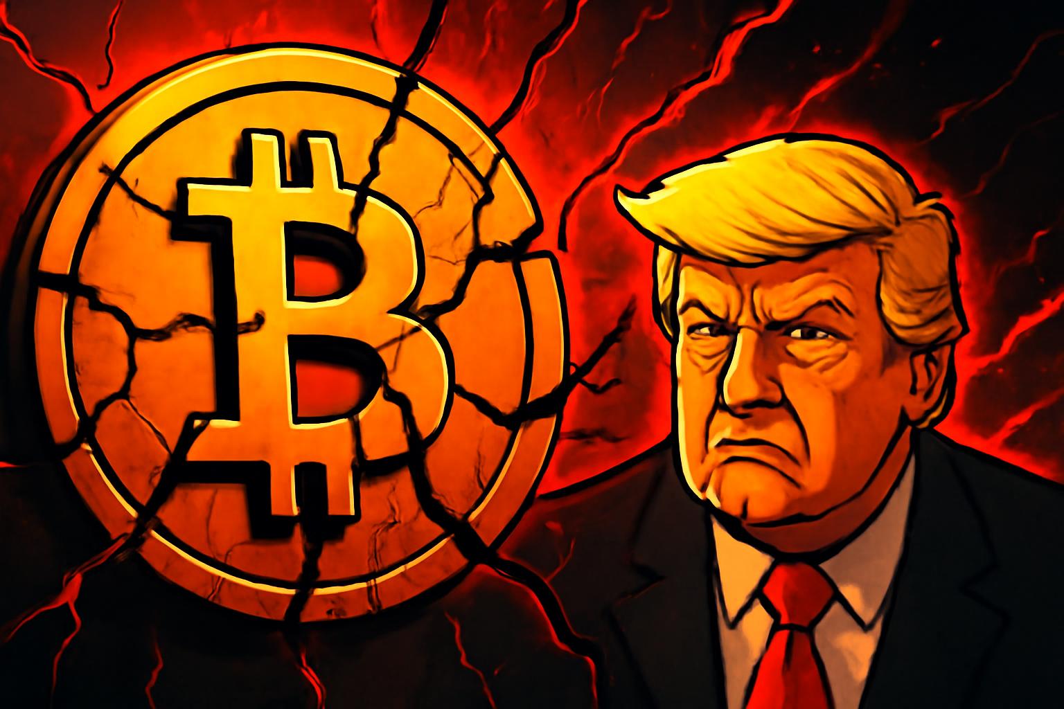 特朗普家族比特币投资崩溃:在加密货币下行中造成数十亿美元损失