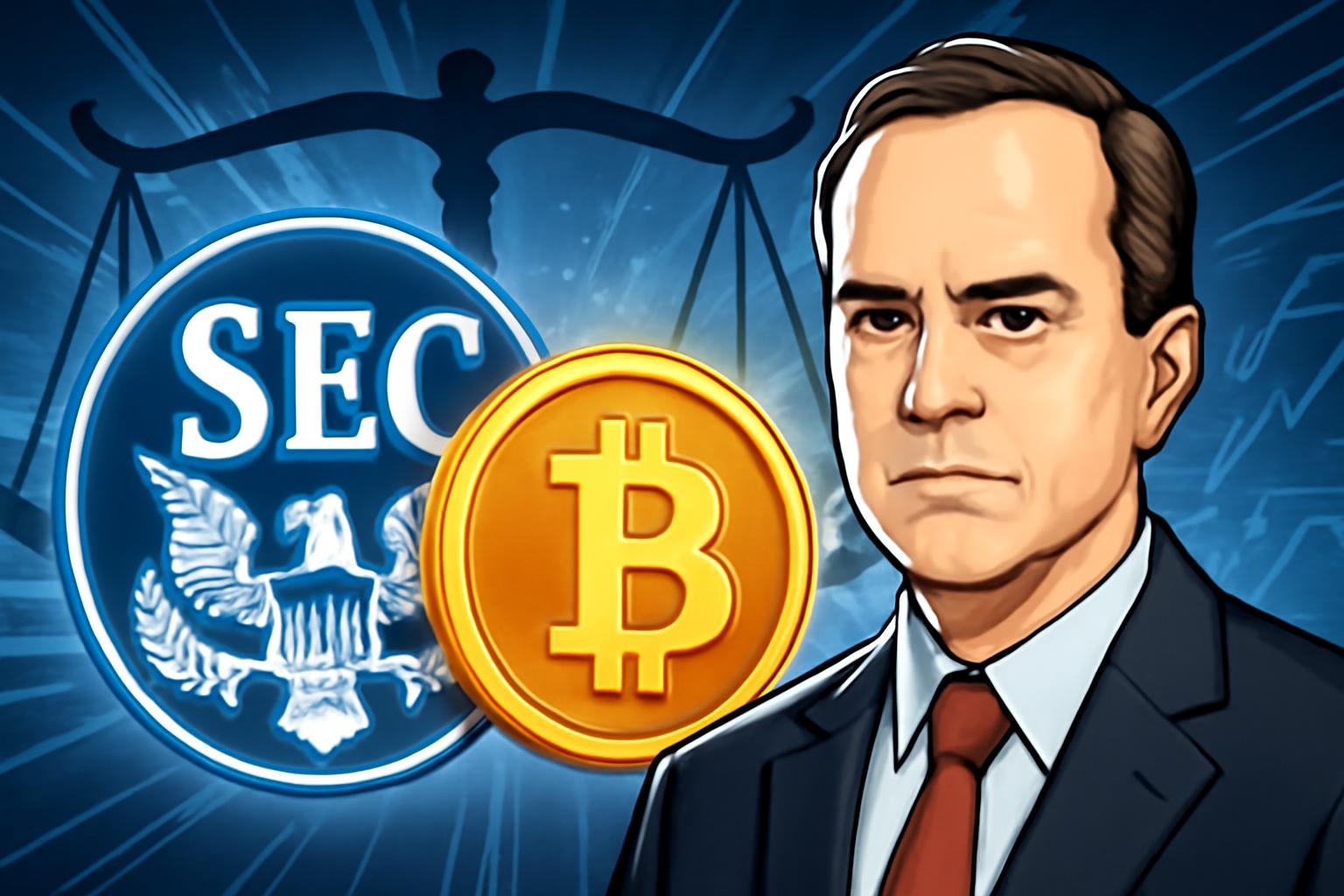 SEC 任命大卫·伍德科克为执法主管，加密货币打击放缓