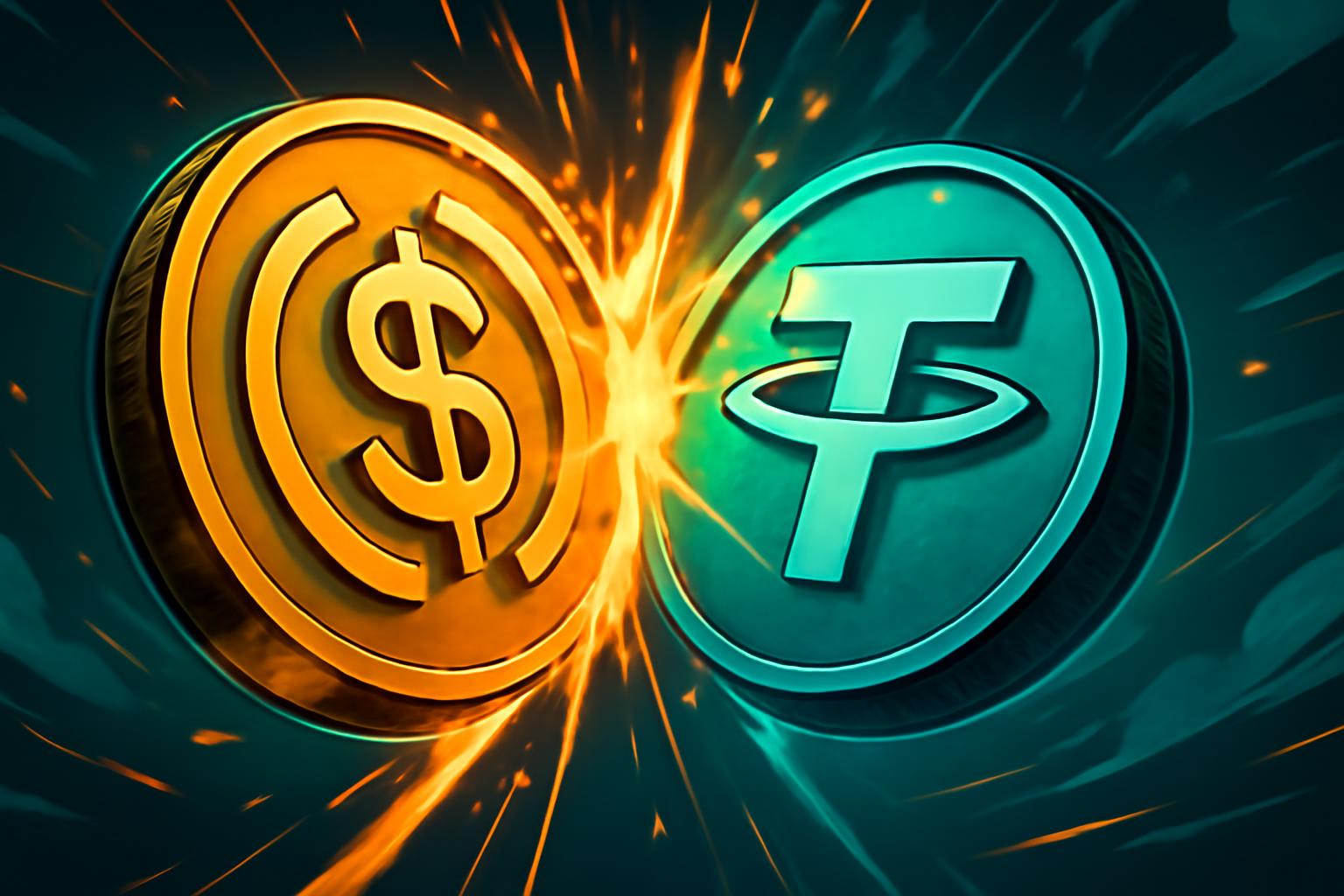 USDC 在三月的加密卡支付中份额提升，接近 $600 Million