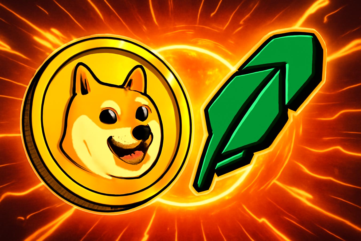 Robinhood 在 Doge Day 拉升前转移 $30M 的 DOGE