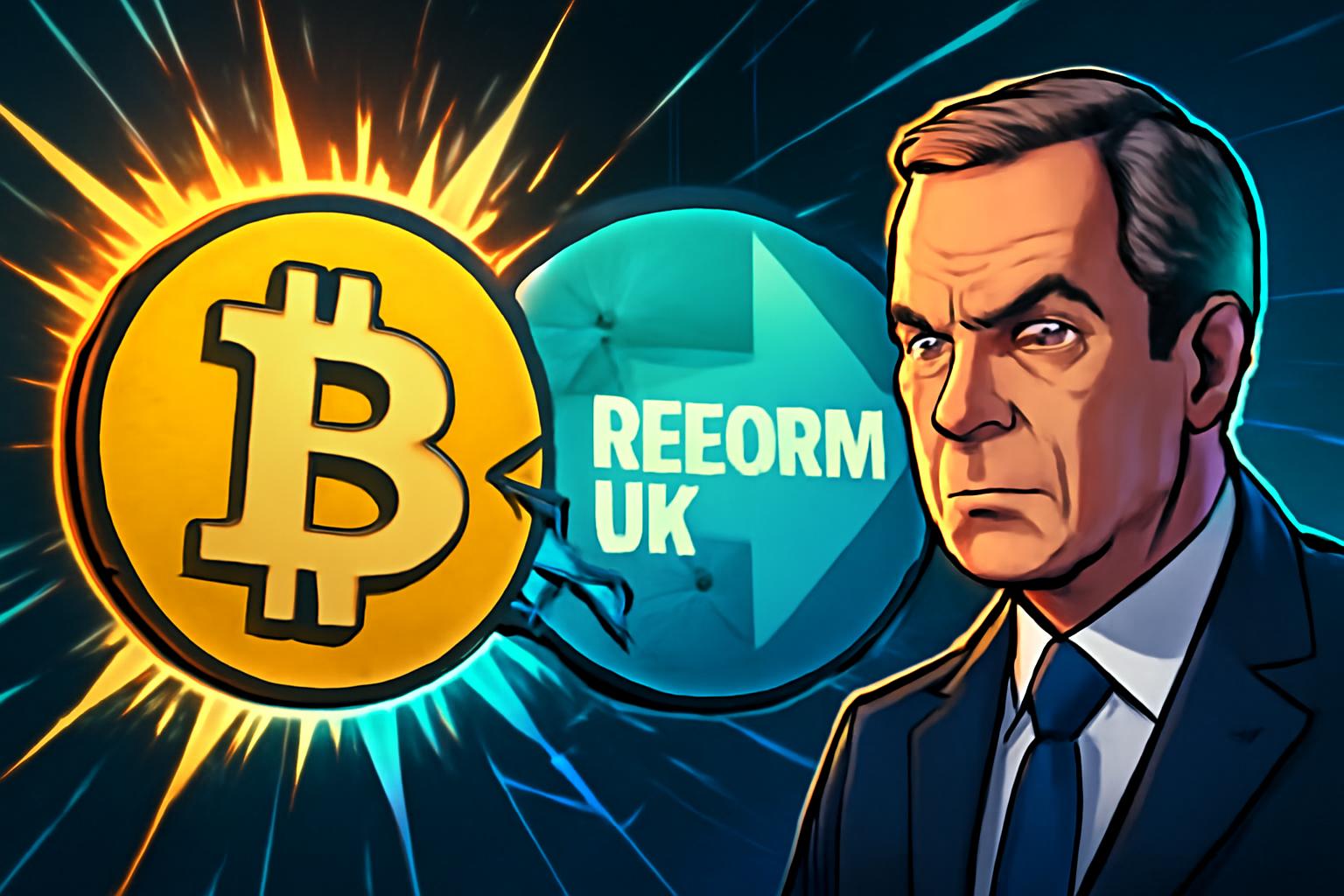 德洛向英国改革党捐赠 £4 Million，随着加密规则收紧