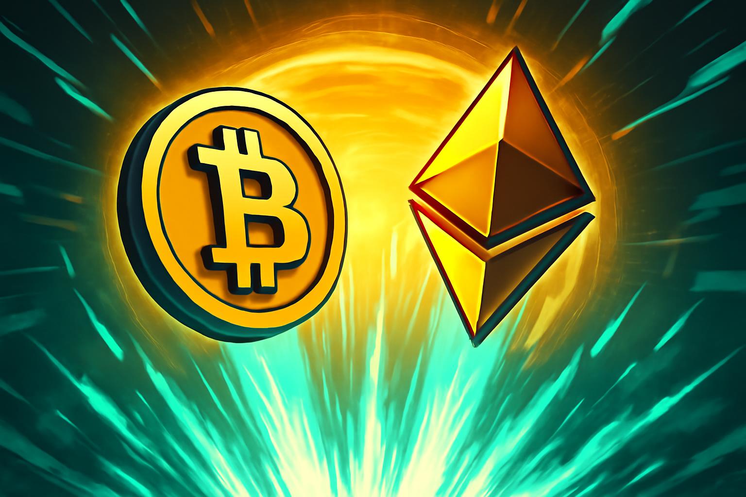 比特币与以太坊未平仓合约上升,表明重新出现的风险偏好