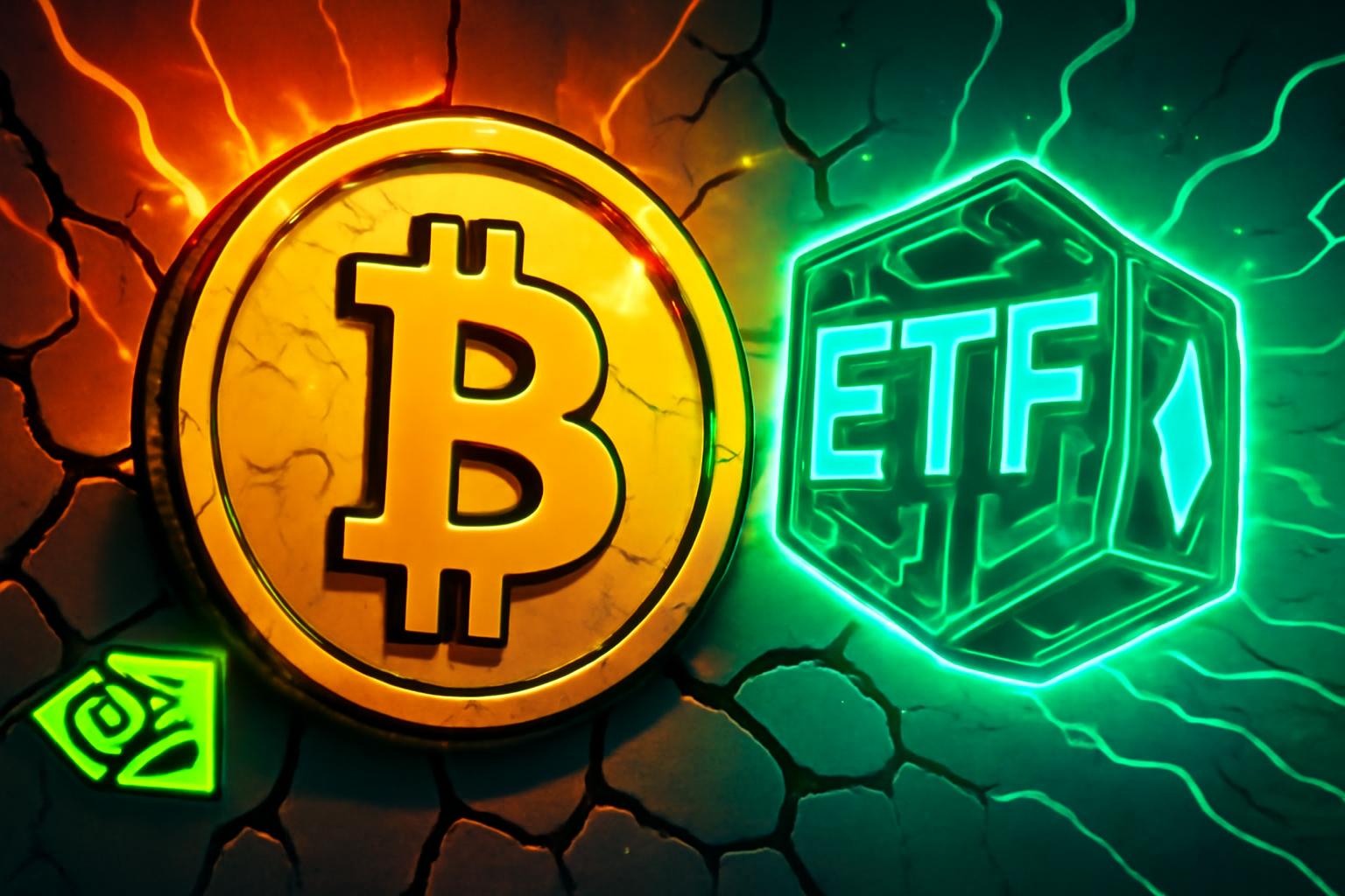 比特币结束五个月连跌,ETF资金流入支撑价格底线